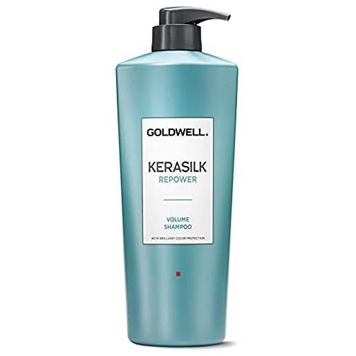 Kerasilk goldwell Kerasilk repower shampoo per volume con cheratina ed elastina - 1 l