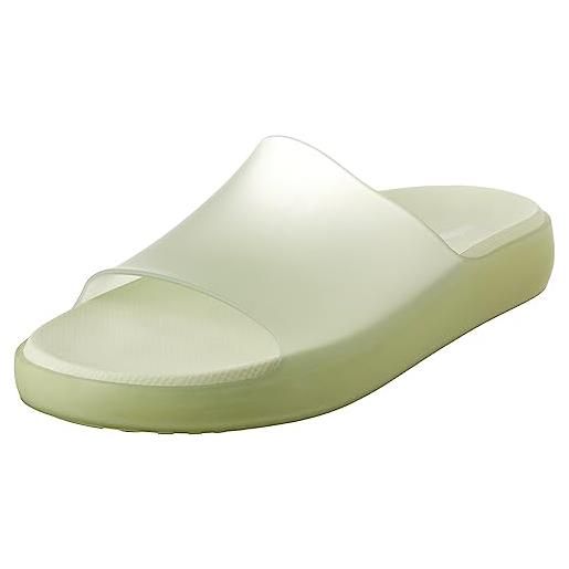 melissa cloud comfort ad, sandalo unisex adulto, verde, 41/41.5 eu