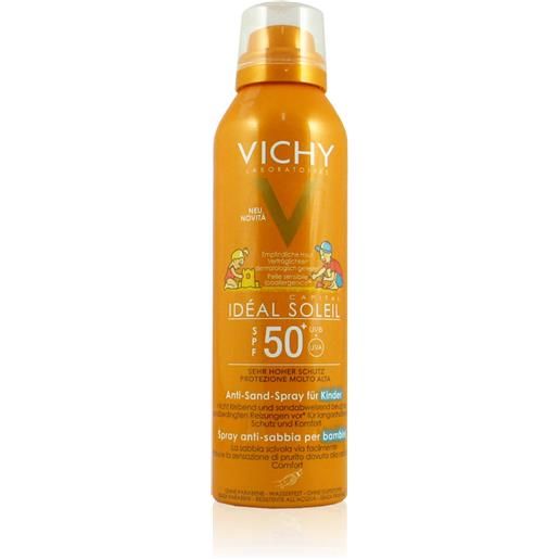 Vichy ideal soleil spray anti-sabbia bambini spf50+