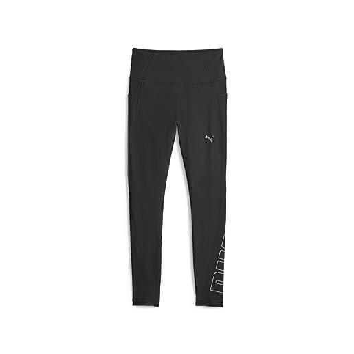 PUMA fit eversculpt hw fl tight, collant donna, black