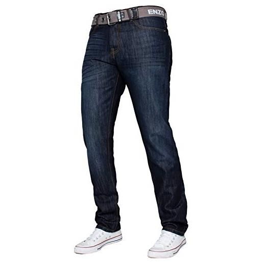 ENZO ANGIOLINI enzo - jeans - uomo indigo w40 / l30