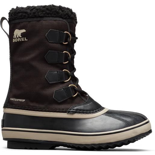 Sorel - doposci impermeabili e isolanti - 1964 pac™ nylon wp black ancient fossil per uomo in nylon - taglia 9,5 us, 11,5 us - nero