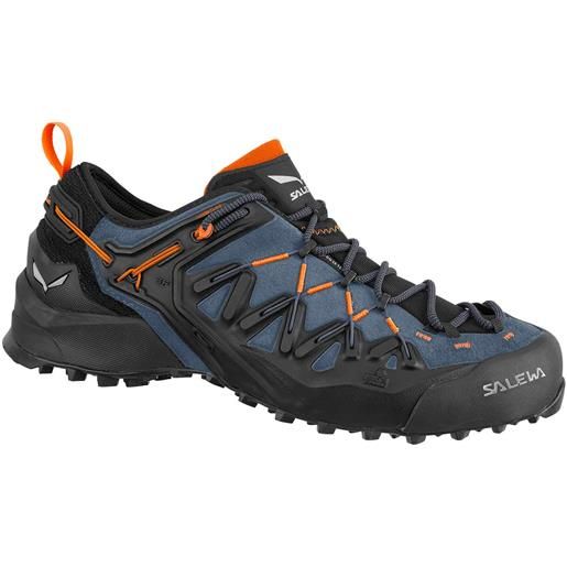 Salewa - scarpe da avvicinamento tecnico - ms wildfire edge gtx dark denim/black per uomo - taglia 8 uk, 8,5 uk, 9 uk, 9,5 uk, 10 uk, 10,5 uk, 11 uk - blu