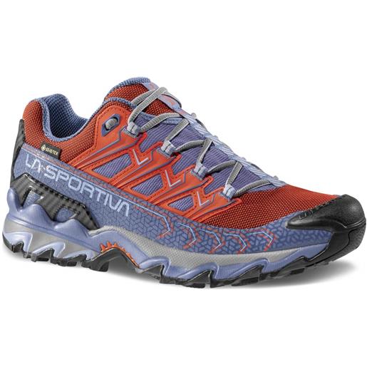 La Sportiva - scarpe da trail in gore-tex - ultra raptor ii woman gtx moonlight/cherry tomato per donne - taglia 37.5,38.5,39,39.5,40,40.5,41 - rosso