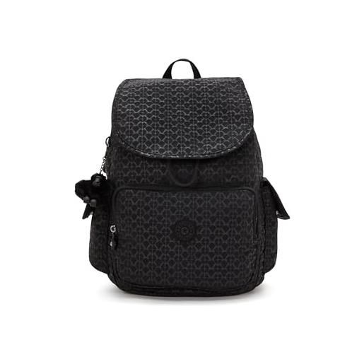 Kipling city pack, medium backpack women's, signature emb, one size