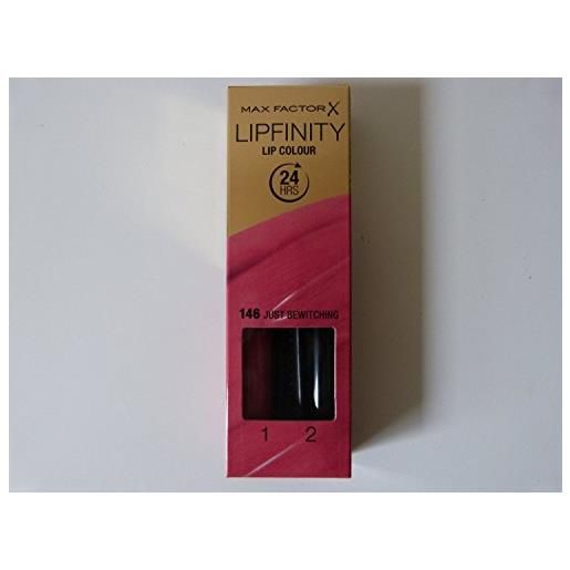 Max Factor 2 x Max Factor lipfinity lipstick two step new in box - 146 just bewitching