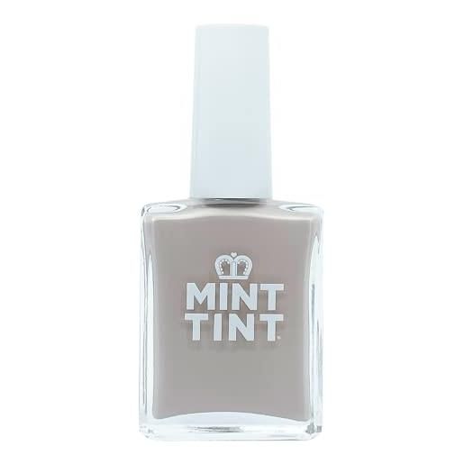 Mint Tint dove - nude warm grey - vegan e cruelty free - smalto per unghie ad asciugatura rapida e di lunga durata. . 