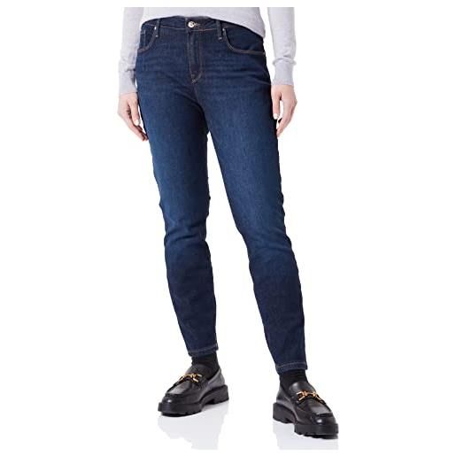 Tommy Hilfiger jeans donna th flex como skinny elasticizzati, blu (izzu), 29w / 30l