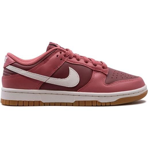 Nike sneakers dunk low desert berry - rosso
