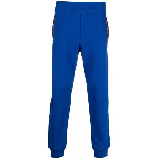 Alexander McQueen pantaloni sportivi - blu