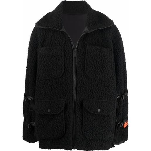 Heron Preston giacca con zip - nero