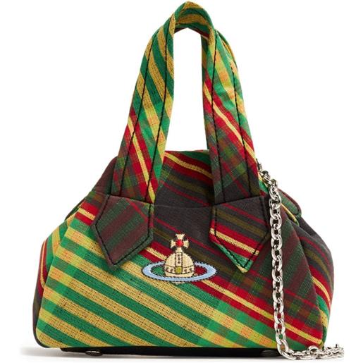 Vivienne Westwood borsa a spalla yasmine mini - verde