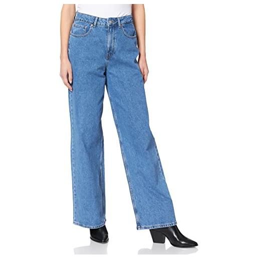 JJXX jxtokyo wide hw nr6002 noos jeans, medium blue denim, 27w x 34l donna