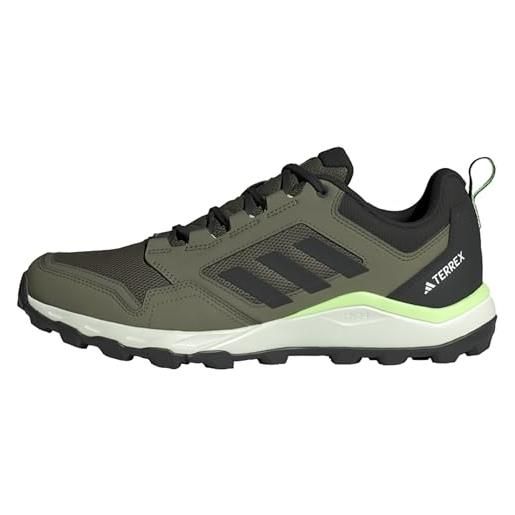 adidas terrex tracerocker 2, scarpe da ginnastica uomo, grigio (collegiate green), 43 1/3 eu