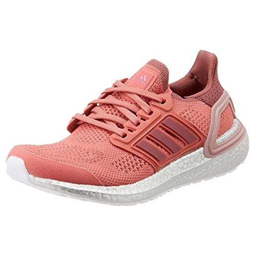 Adidas ultraboost 19.5 dna w, sneaker donna, wonder red/quiet crimson/pulse magenta, 38 eu