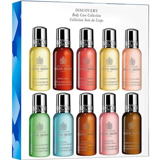 Molton Brown discovery body care collection