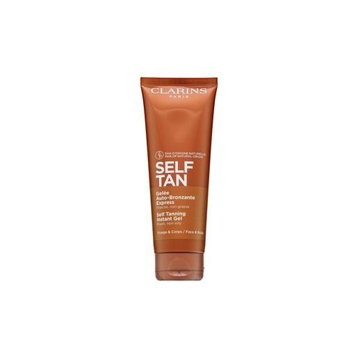 Clarins self tan self tanning instant gel gel autoabbronzante per tutti i tipi di pelle 125 ml