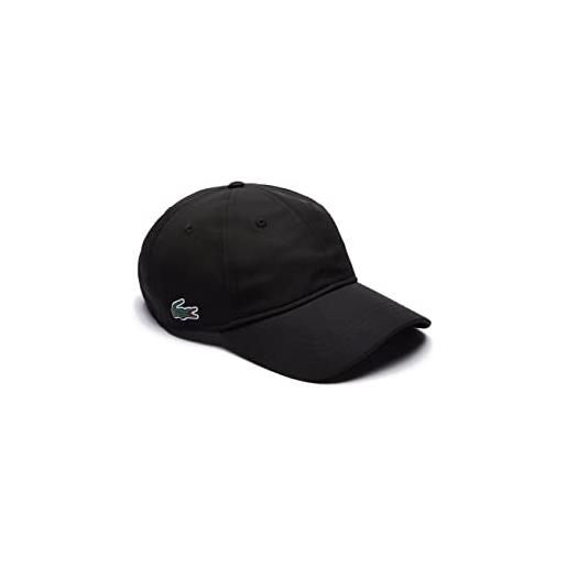 Lacoste sport rk2662 cappello uomo, nero (black), taglia unica