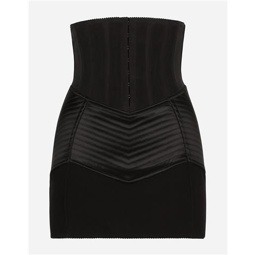 Dolce & Gabbana gonna corta con dettaglio cintura bustier