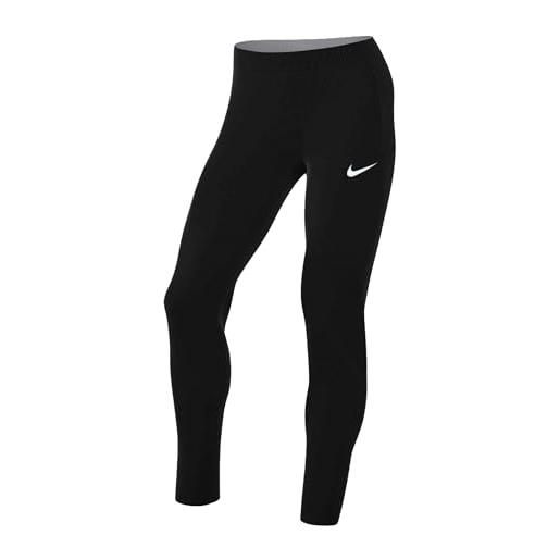 Nike w nk df park20 pant kp r pantaloni lunghi, ossidiana/ossidiana/bianco, l donna