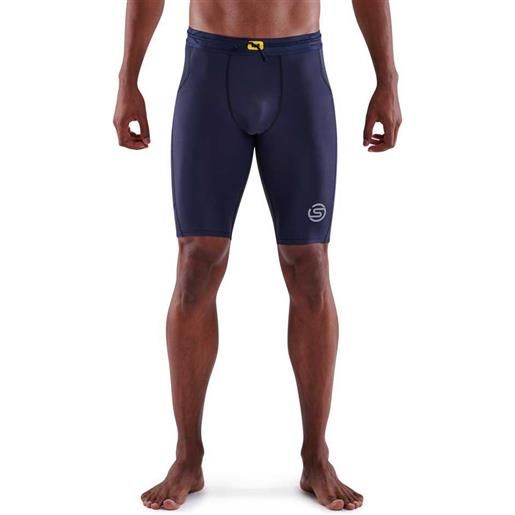 Skins series-3 compression shorts blu s uomo