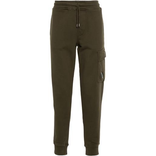 C.P. Company pantaloni sportivi con applicazione - verde