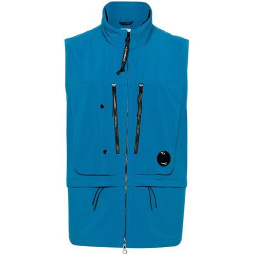 C.P. Company gilet shell-r - blu