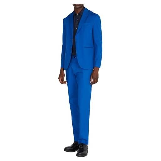Sisley giacca 2fahsw00y, blu brillante 07v, 46 uomo