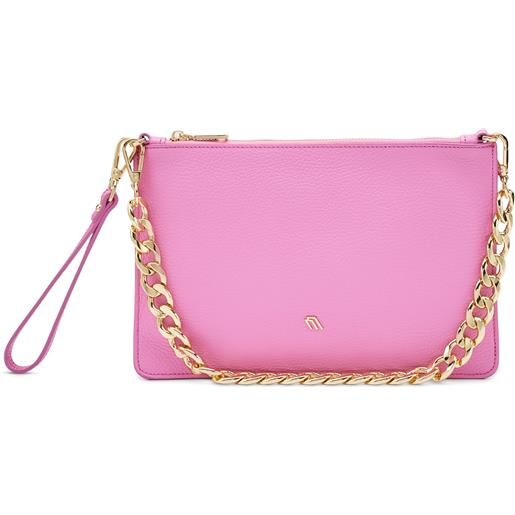 FRAU pochette pink in pelle con catena b501