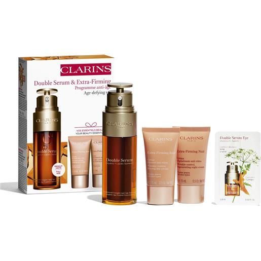 Clarins double serum & extra-firming set 50 + 0.9+ 2 x 15ml