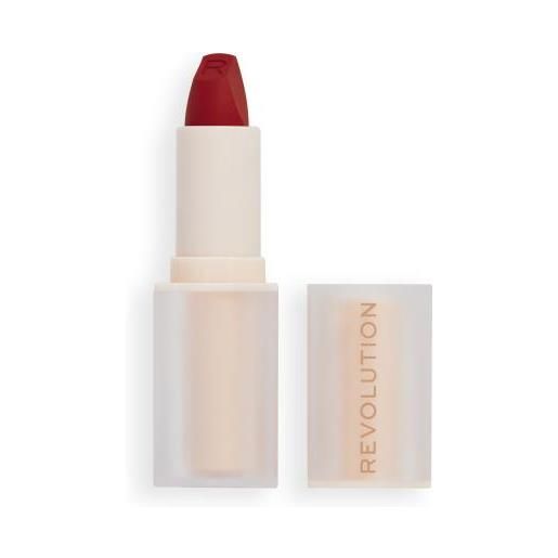 Makeup Revolution London lip allure soft satin lipstick rossetto satinato a lunga durata 3.2 g tonalità ceo brick red