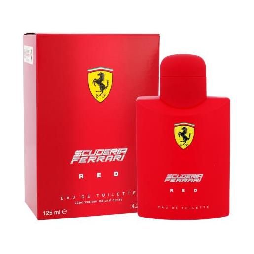 Ferrari scuderia Ferrari red 125 ml eau de toilette per uomo