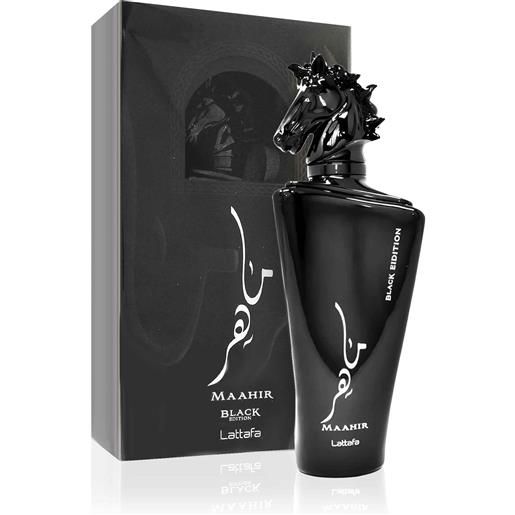 Lattafa maahir black edition eau de parfum unisex 100 ml