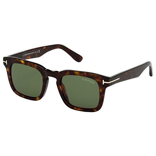 Tom Ford occhiali da sole dax ft 0751 dark havana/green 48/22/145 unisex