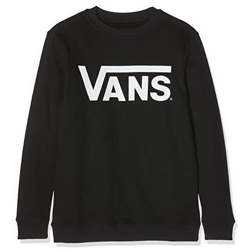 Vans jungen classic crew sweatshirt, schwarz (black-white y28), 128 (s)