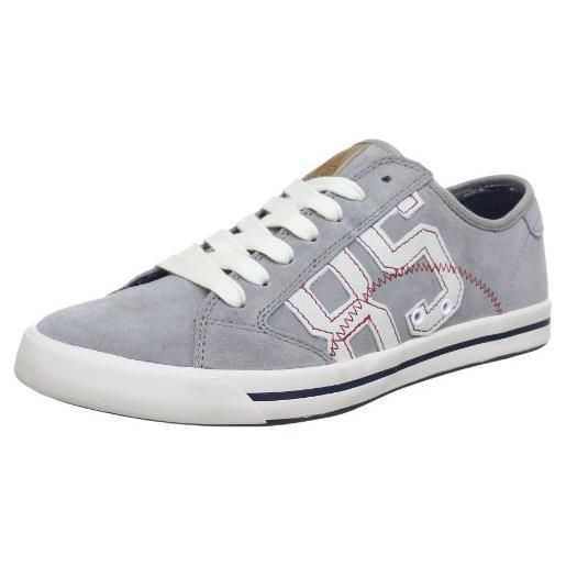 Tommy Jeans hilfiger denim samson 1a em56815328, sneaker uomo, grigio (grau (smoke 074)), 46