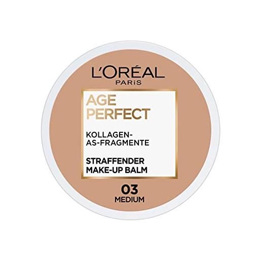 L'oréal paris age perfect - balsamo per il trucco 03 medium, per una pelle dall'aspetto sano, 18 ml