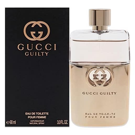 Gucci guilty eau de toilette nuovo packaging 2021 donna, floreale, 90 millilitri