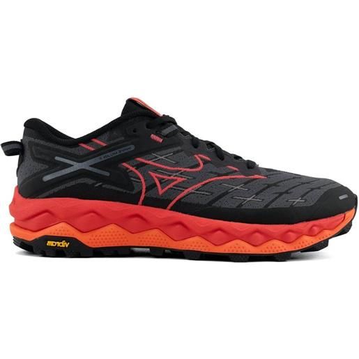 MIZUNO scarpe trail running MIZUNO wave mujin 10 nero/rosso