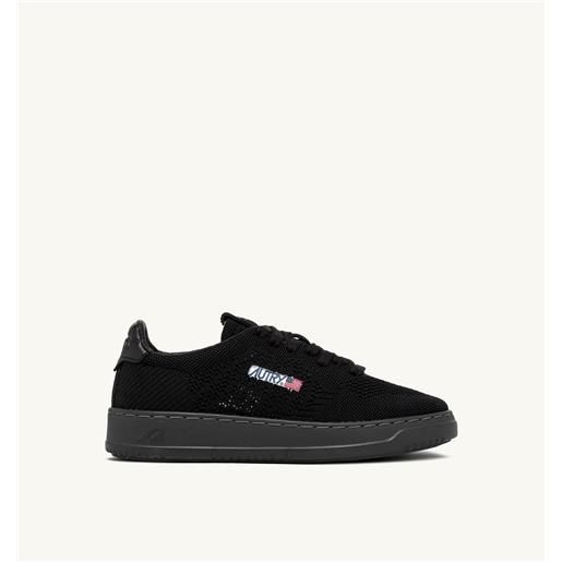 autry sneakers medalist easeknit low in tessuto colore nero