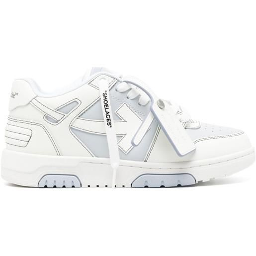 Off-White sneakers out of office in pelle - blu