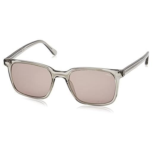 Lozza sl4290 02gm sunglasses unisex plastic, standard, 54, transp. Light grey
