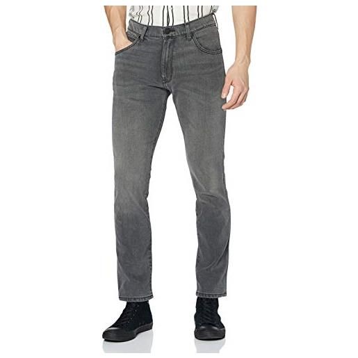 Wrangler larston jeans, silver smooth, 30w / 32l uomo