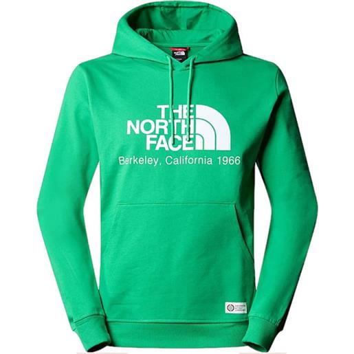 THE NORTH FACE maglia berkeley california hoddie uomo optic emerald