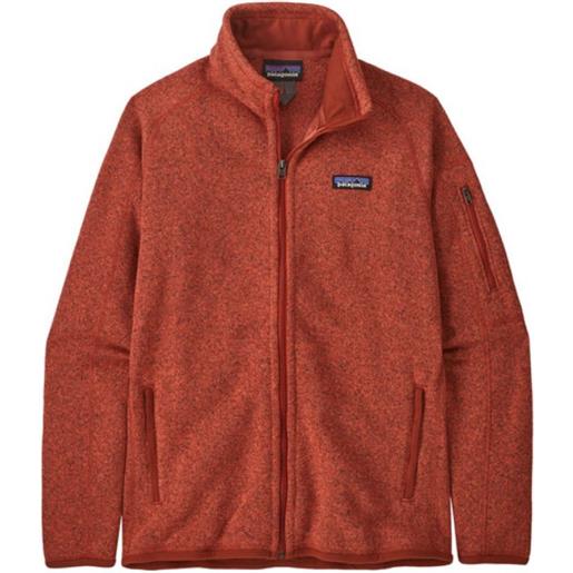 PATAGONIA maglia better sweater fleece donna pimento red