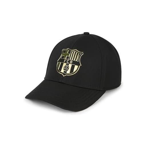 FC Barcelona - cappellino con visiera ufficiale cross barça, unisex adulto, taglia unica