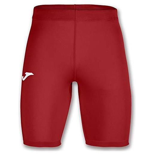 Joma 101017.600. S-m pantaloni sportivi termici - academy da uomo, rosso, s-m