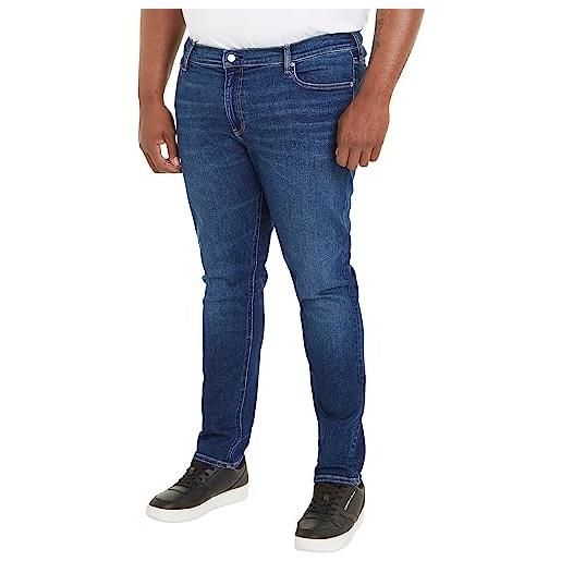 Calvin Klein Jeans jeans uomo skinny plus elasticizzati, blu (denim dark), 40w / 32l