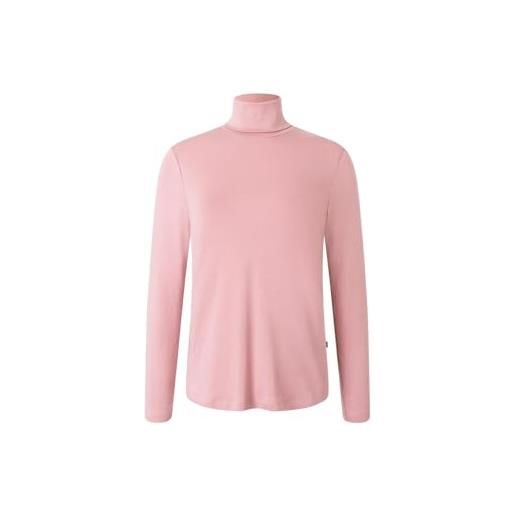 Maerz maglia a collo alto t-shirt, rosé, 40 donna