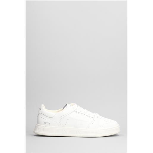 Premiata sneakers quinn in pelle bianca